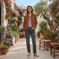 Sueleta - Suede Effect Jacket Office To Weekend Wear — view 4 of 4
