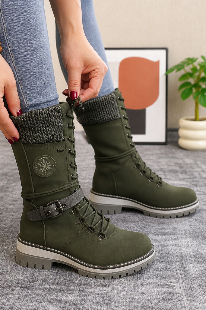 Frostavia - Snow Boots Women Tall Shaft Easy Zip — view 8 of 12