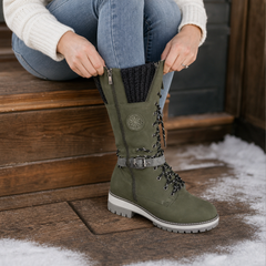 Frostavia - Snow Boots Women Tall Shaft Easy Zip — view 2 of 12
