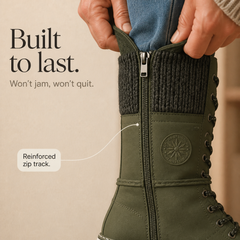 Frostavia - Snow Boots Women Tall Shaft Easy Zip — view 5 of 12