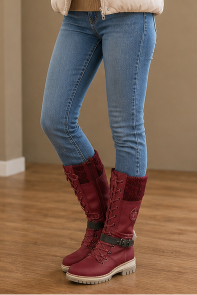 Frostavia - Snow Boots Women Tall Shaft Easy Zip — view 12 of 12