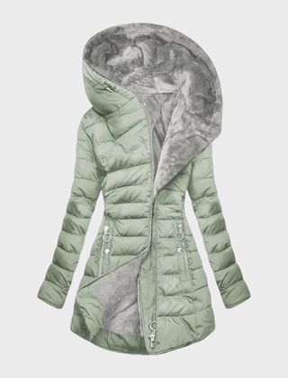 Frostelle - Long Quilted Puffer Coat Winter Wear
