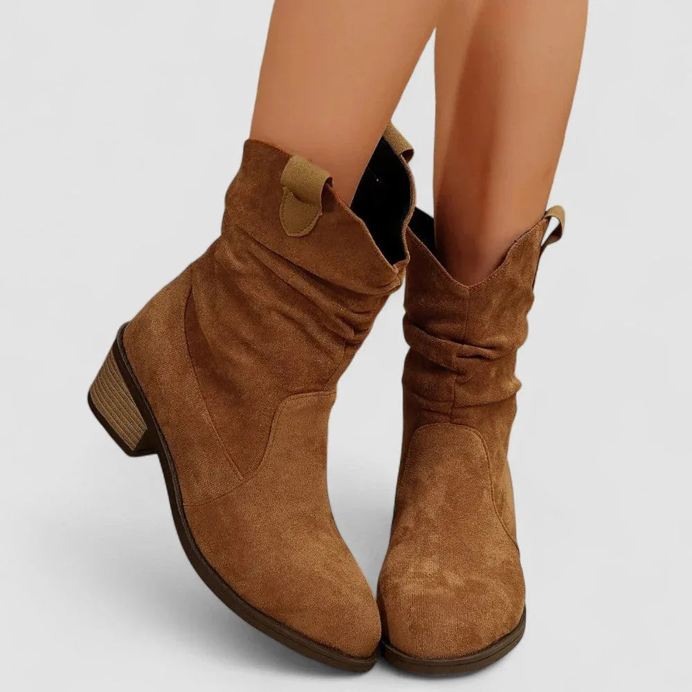 Haverlee - Slouch Western Ankle Boot Everyday Styling — view 4 of 8