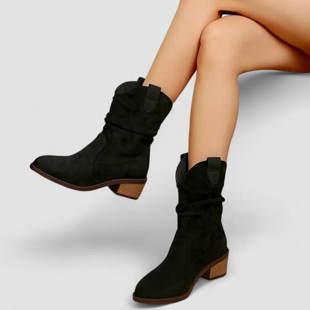 Haverlee - Slouch Western Ankle Boot Everyday Styling — view 5 of 8