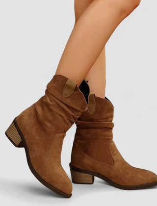 Haverlee - Slouch Western Ankle Boot Everyday Styling — view 7 of 8