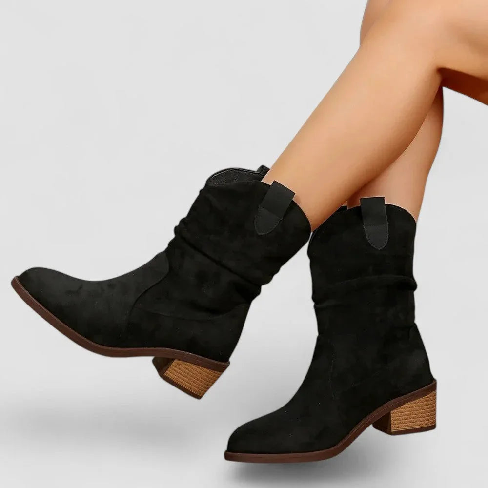 Haverlee - Slouch Western Ankle Boot Everyday Styling — view 8 of 8