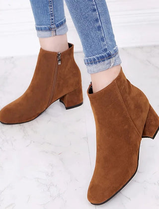 Corvella - Suede Ankle Boots For Everyday Wear — view 2 of 5