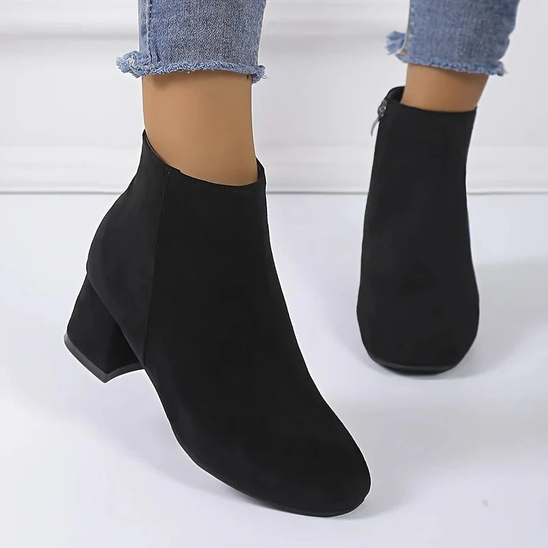 Corvella - Suede Ankle Boots For Everyday Wear — view 5 of 5