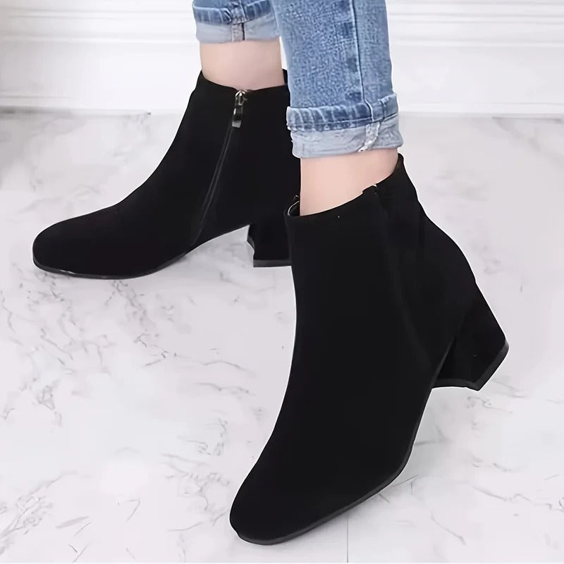 Corvella - Suede Ankle Boots For Everyday Wear — view 3 of 5