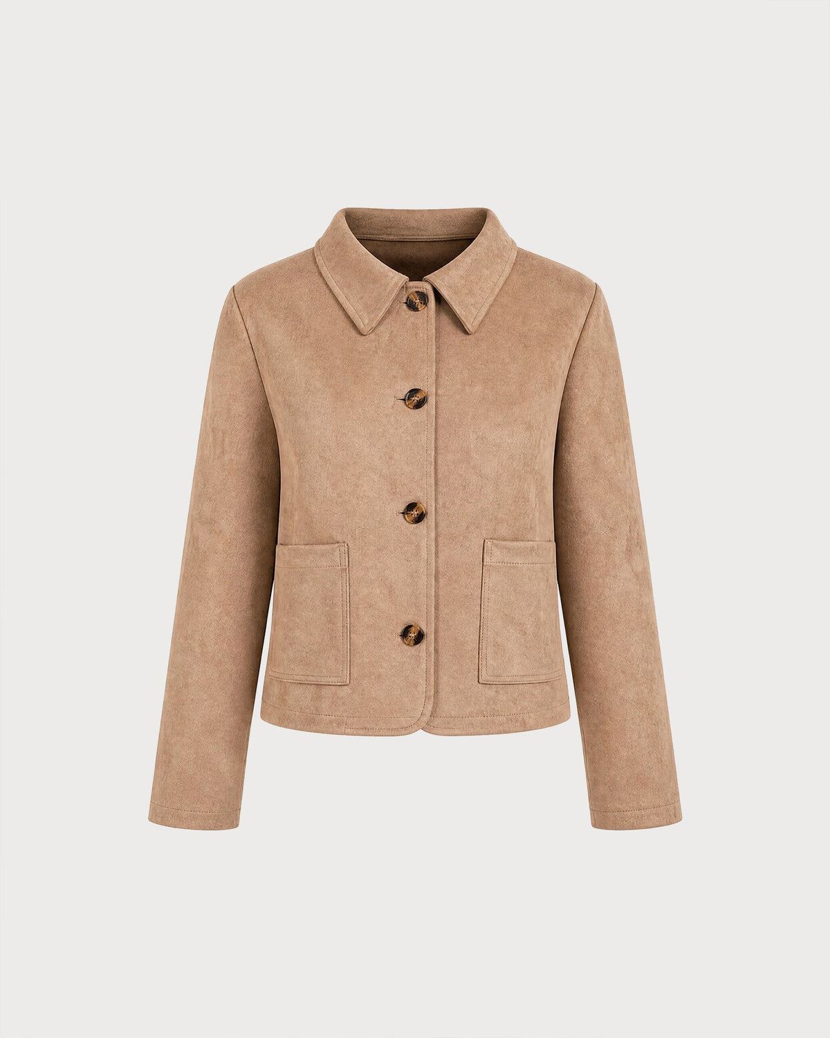 Khadira - Single Breasted Knit Jacket Autumn Winter Wear — view 2 of 4