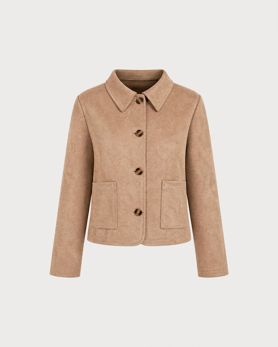 Khadira - Single Breasted Knit Jacket Autumn Winter Wear — view 2 of 4