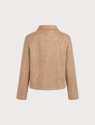 Khadira - Single Breasted Knit Jacket Autumn Winter Wear — view 3 of 4