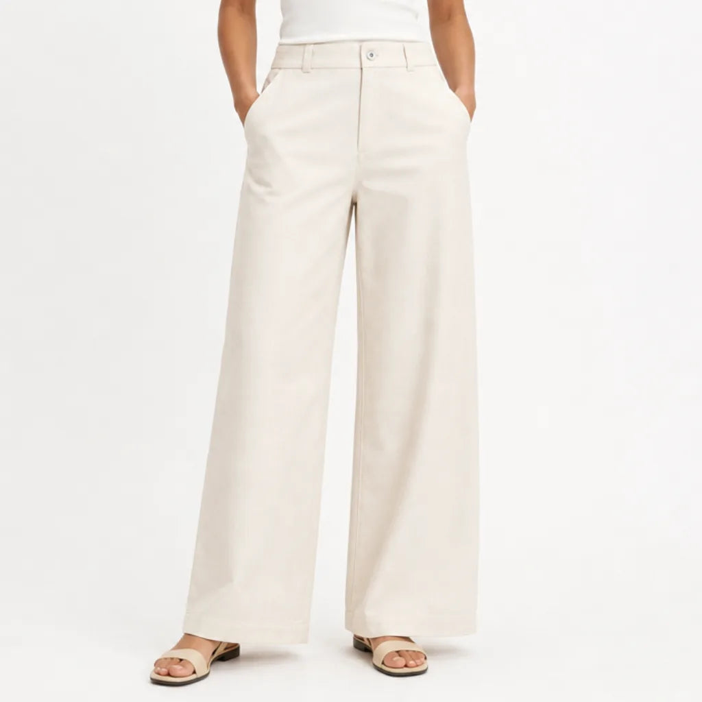 Larelle - Relaxed Wide Leg Trousers Everyday Wear