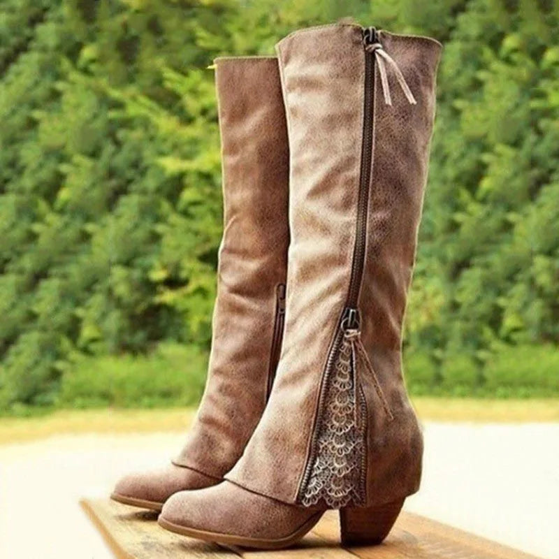 Larkwell - Knee-High Boot For Day To Evening Wear