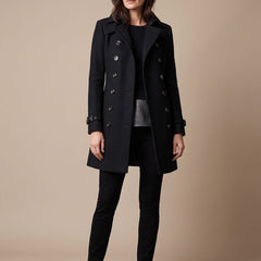 Marchella - Wool Coat For Office And Evening Wear