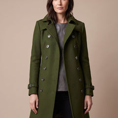 Marchella - Wool Coat For Office And Evening Wear — view 4 of 4