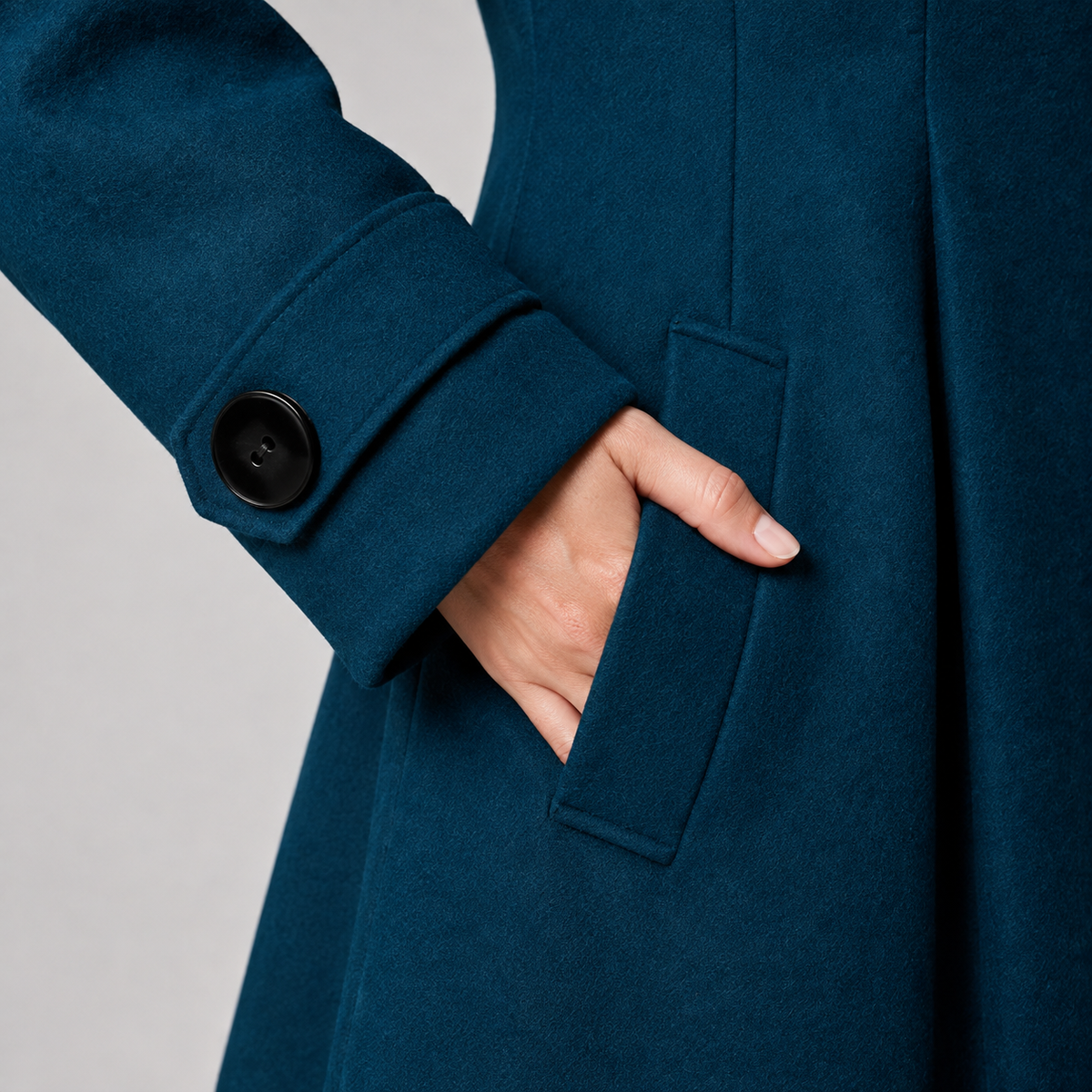 Marchetta - Hooded Mid-Length Coat Cold Weather Wear — view 5 of 8