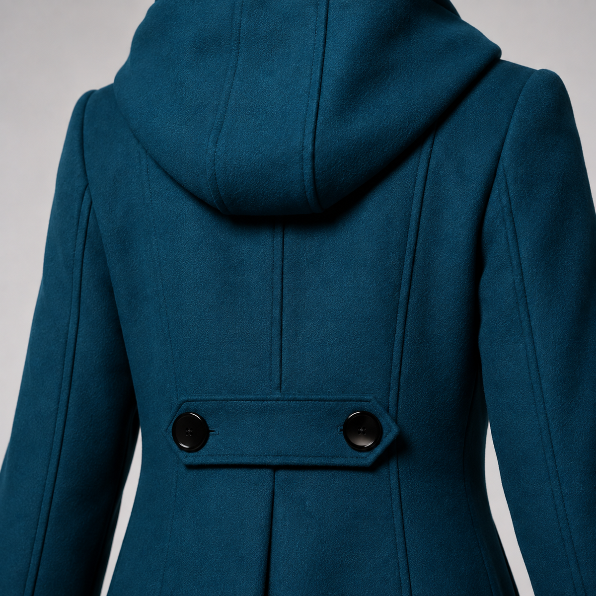 Marchetta - Hooded Mid-Length Coat Cold Weather Wear — view 6 of 8