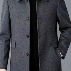 Marchetto - Tailored Wool Overcoat For Winter Wear