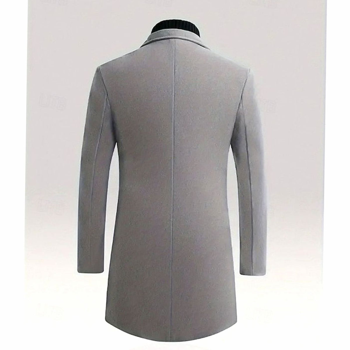 Marchmont - Men's Long Wool Overcoat Smart City Wear — view 6 of 10
