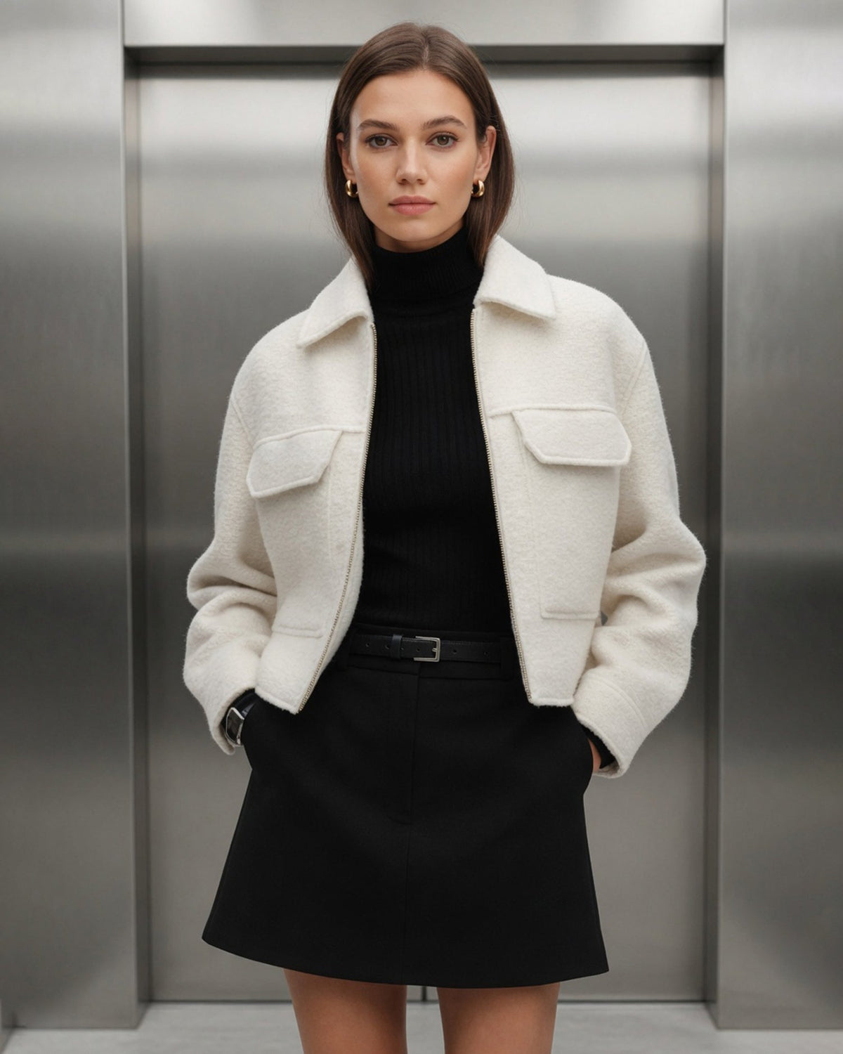 Marloway - Casual Zip Jacket For Everyday Autumn Winter Wear — view 2 of 7
