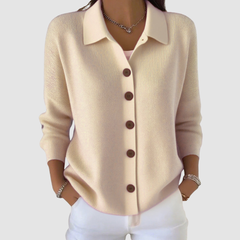 Marlowine - Collared Button Front Knit Cardigan — view 5 of 8