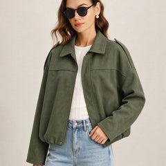 Marlowix - Oversized Zip Jacket Casual Cold Weather Wear — view 2 of 6