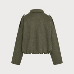 Marlowix - Oversized Zip Jacket Casual Cold Weather Wear — view 5 of 6