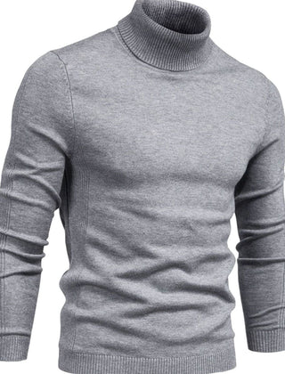 Merrowick - Slim Fit Turtleneck Knit Sweater Cold Weather Layering