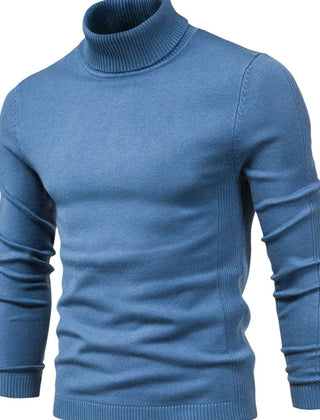 Merrowick - Slim Fit Turtleneck Knit Sweater Cold Weather Layering — view 3 of 8