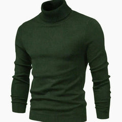 Merrowick - Slim Fit Turtleneck Knit Sweater Cold Weather Layering — view 5 of 8