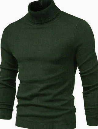 Merrowick - Slim Fit Turtleneck Knit Sweater Cold Weather Layering — view 5 of 8