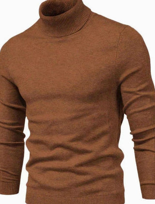 Merrowick - Slim Fit Turtleneck Knit Sweater Cold Weather Layering — view 8 of 8