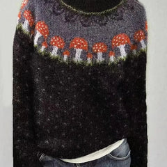 Norvelle - Fair Isle Crew Neck Pullover Casual Layering — view 7 of 10