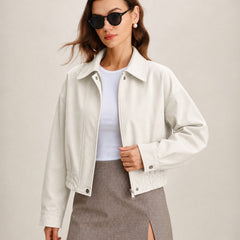 Novessa - Casual Zip Jacket Autumn Winter Wear