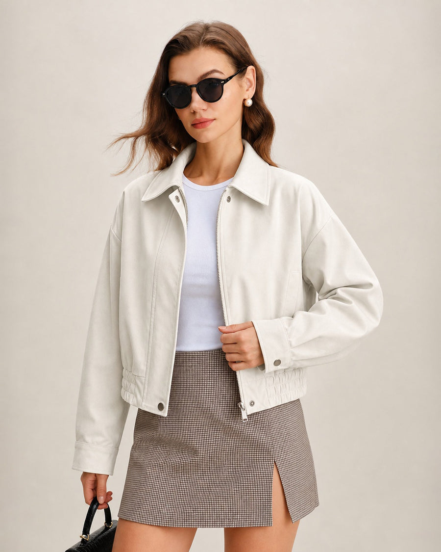 Novessa - Casual Zip Jacket Autumn Winter Wear