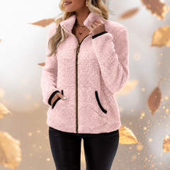 Pellara - Sherpa Fleece Jacket Cool Weather Layering — view 8 of 8
