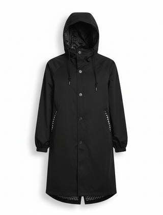 Rainora - Hooded Longline Rain Jacket Outdoor Wear — view 5 of 9