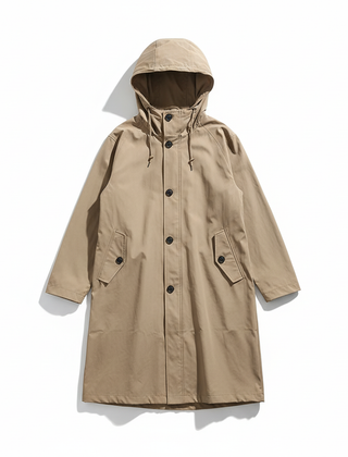 Rainora - Hooded Longline Rain Jacket Outdoor Wear — view 7 of 9