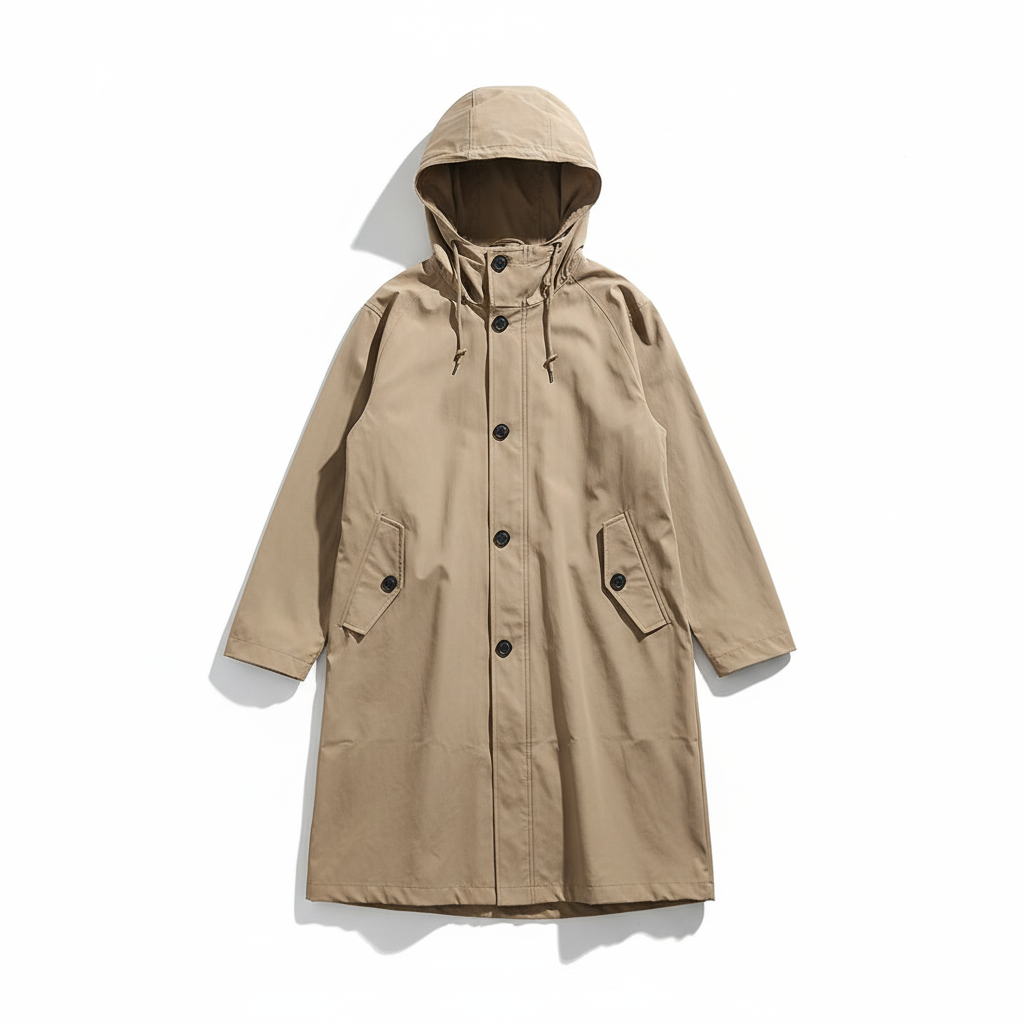 Rainora - Hooded Longline Rain Jacket Outdoor Wear — view 7 of 9