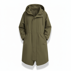 Rainora - Hooded Longline Rain Jacket Outdoor Wear — view 8 of 9