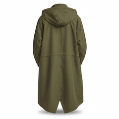 Rainora - Hooded Longline Rain Jacket Outdoor Wear — view 9 of 9