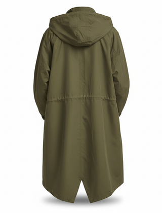 Rainora - Hooded Longline Rain Jacket Outdoor Wear — view 9 of 9