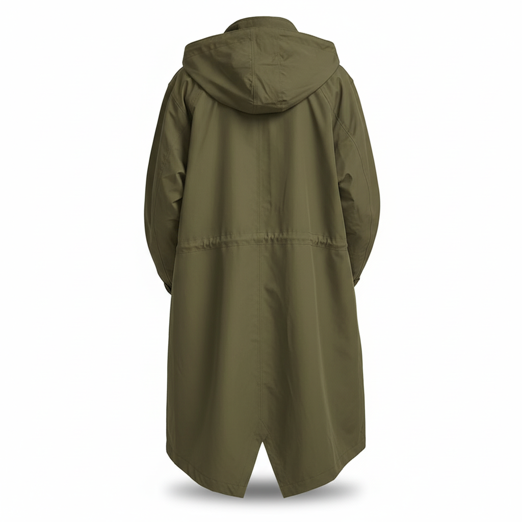 Rainora - Hooded Longline Rain Jacket Outdoor Wear — view 9 of 9