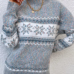 Marleth - Ribbed Cuff Relaxed Sweater Office Wear — view 2 of 5