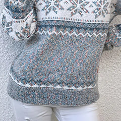 Marleth - Ribbed Cuff Relaxed Sweater Office Wear — view 5 of 5