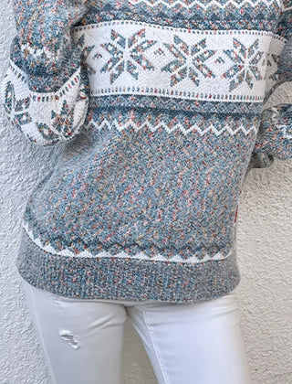 Marleth - Ribbed Cuff Relaxed Sweater Office Wear — view 5 of 5