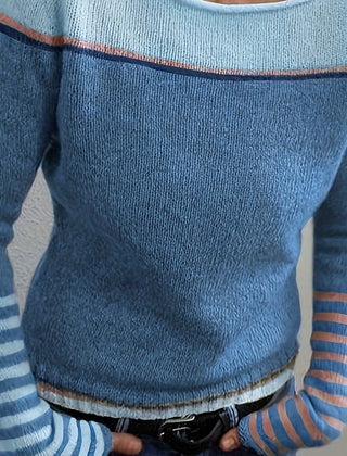 Sabrenne - Relaxed Knit Sweater For Everyday Layering — view 2 of 4