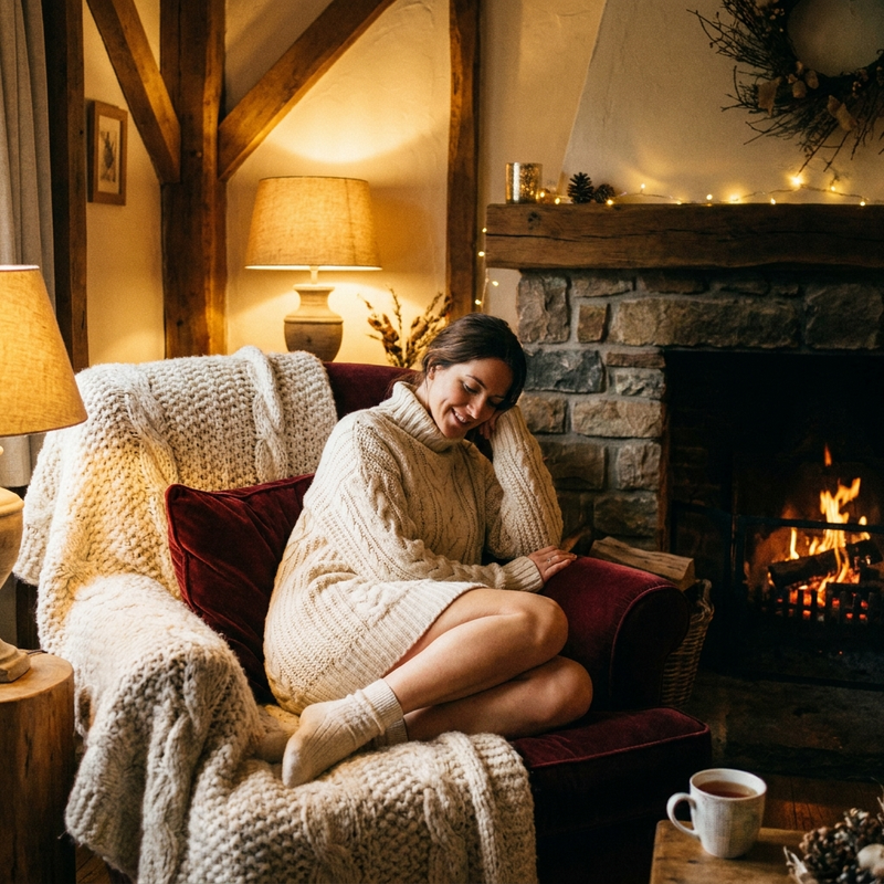 Winter at The Savy House