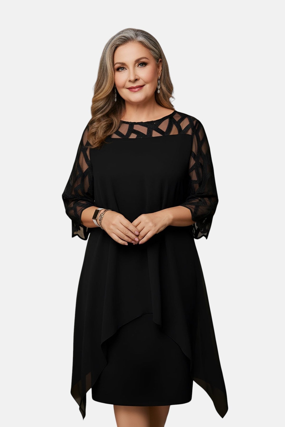 Serenoa - Flattering Belly Friendly Dress Day To Evening